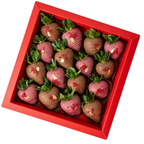 Aya Box — fun vibrant Belgian chocolate strawberry birthday gift box Dubai
