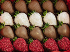 Jamila Box — beautifully decorated Belgian chocolate strawberry gift box Dubai