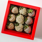 Lina Box — charming Belgian chocolate dipped strawberry gift box Dubai UAE delivery