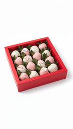 Welcome Baby Pink — newborn baby girl chocolate strawberry gift box Dubai UAE delivery