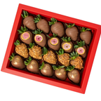 Zaynab Box — elegant Belgian chocolate dipped strawberry gift box Dubai UAE delivery
