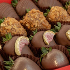 Zaynab Box — elegant Belgian chocolate dipped strawberry gift box Dubai UAE delivery